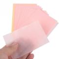 NEW 100pcs Green Absorbing Sheet Matcha Oily Face Blotting Matting Tissue Protable Absorbent Paper Oil Control Wipes