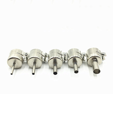 5pcs BGA Nozzles Circular Heat Gun Nozzle Covered 850 Series Hot Air Desoldering Rework Reflow Soldering Station Tools