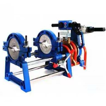 63-160 Two ring manual butt welding machine pipe fusion welder tool PE tube welding machine piping hot melt engine