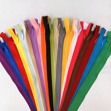10pcs 3# Concealed zipper 28cm (11inch) Tailor sewing process DIY, nylon sewing zip ring