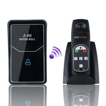 Wireless audio door phone 1 handset -2.4Ghz wireless intercom system