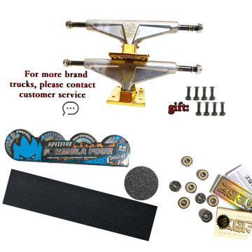 venture skateboard trucks 105A skateboard wheels skate bearings and screws dish good quality professional level