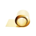 Thin Brass Strip Thickness 0.01/0.02/0.03/0.05/0.08mm Brass Sheet gold film Brass Foil Brass plate H62 100mm width
