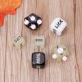 6Pcs/Set Fun Acrylic Dice Love Dice Sex Dice Erotic Dice Love Game Toy Couple Gift