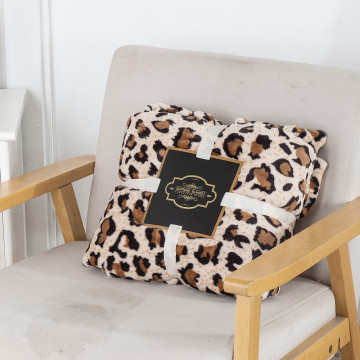 Animal Skin Leopard Zebra Sherpa Plush Blankets Winter Flannel Blanket For Double Bed Soft Warm Bedspread Travel Throw Blanket
