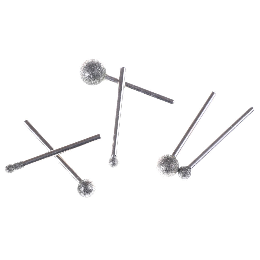 6Pcs/lot Granite Diamond Burs Dremel Tools Accessories Round Diamond Grinding Wheel For Dremel Rotary Tool Diamond Tools