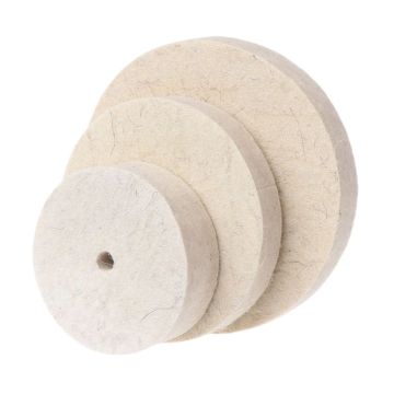 Drill Grinding Wheel Buffing Wheel Felt Wool Polishing Pad Abrasive Disc For Bench Grinder Rotary Tool