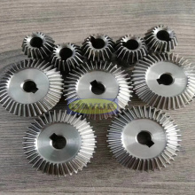 Precision machining of hardened steel helical gear