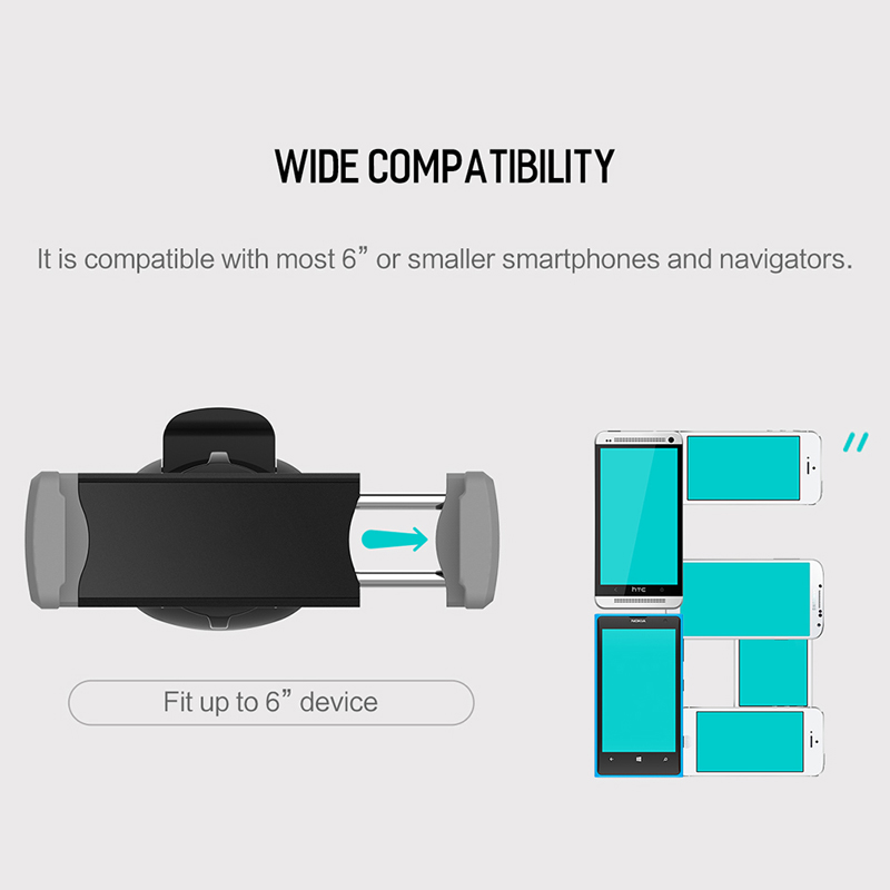 Car Holder for iPhone 11 X XS 8 Bracket for Phone in Car 360 Rotate Air Vent Mount Car Phone Holder Mobile Phone Holder Stander