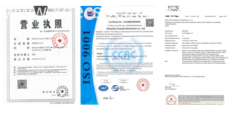 XDEC speaker certifications
