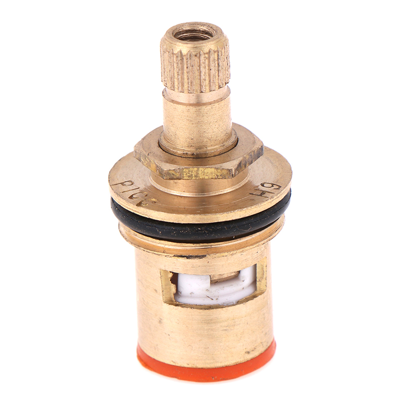 1pcs 1/2" 20 Copper Teeth Ceramic Tap Cartridge Disc Quarter Turn Valve Replaceme Faucet Cartridges Accessories