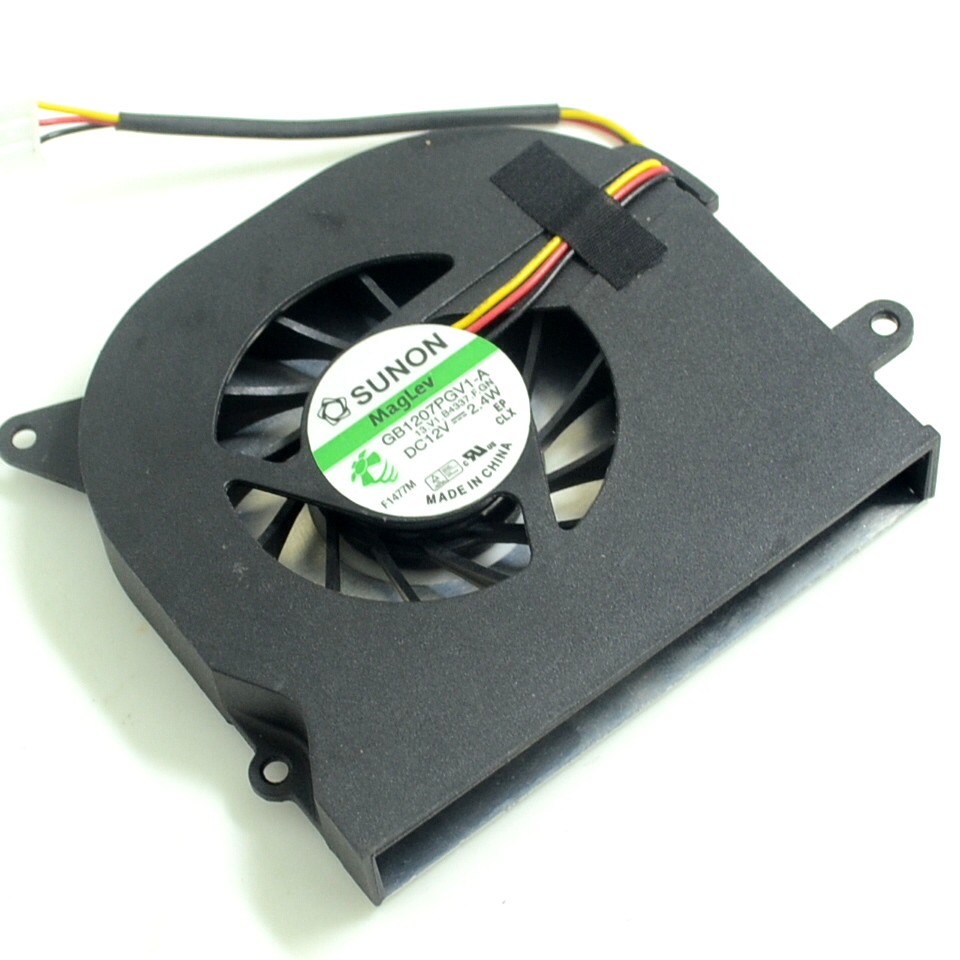 GB1207PGV1-A, 13.V1.B4337.F.GN DC 12V 2.4W Server Laptop cooling Fan