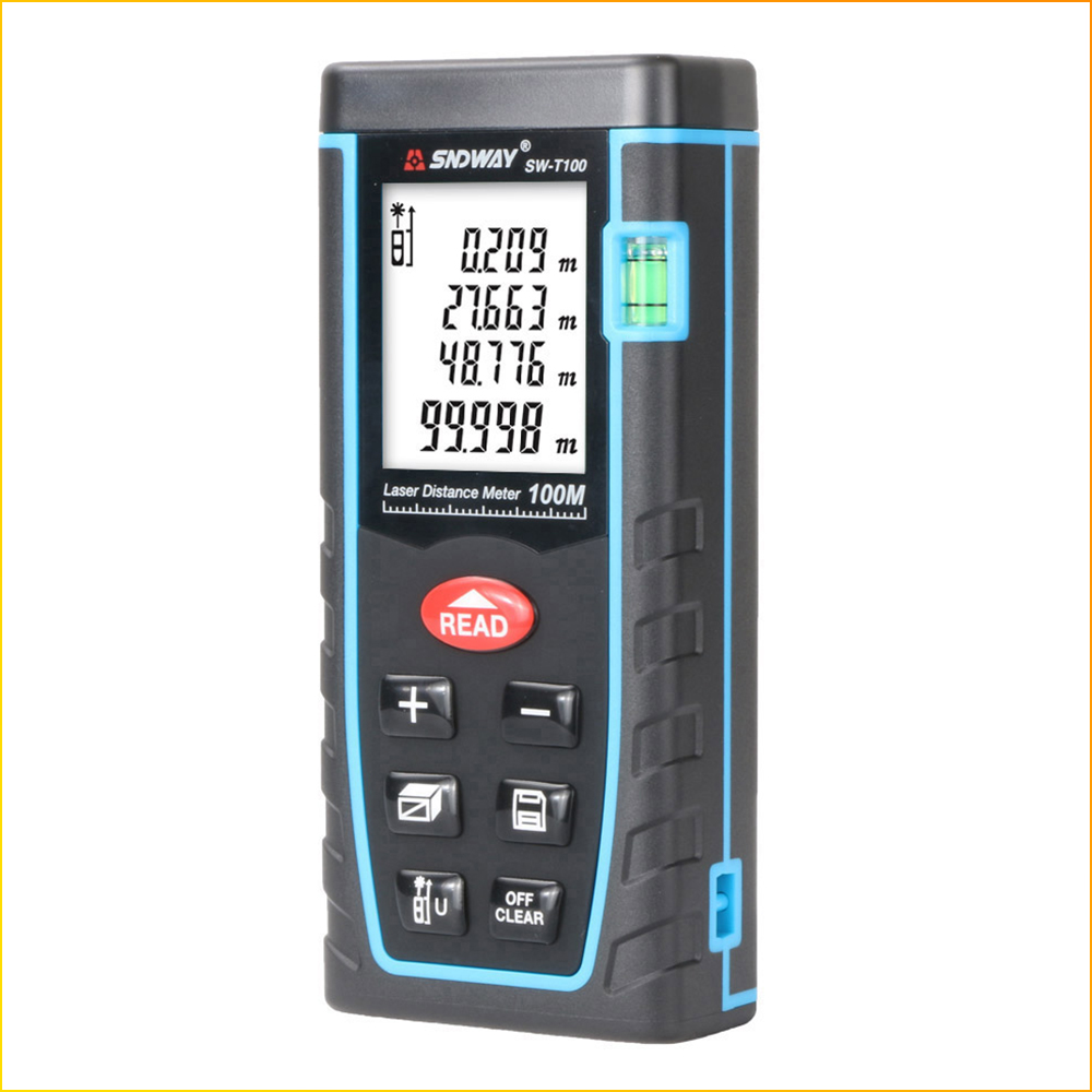 SNDWAY Laser Range Finder Laser distance meter Electronic Tape Trena Ruler Tester Hand Tool Device Build Laser rangefinder