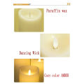 set of 3 Pillar LED Candle Light Remote controlled paraffin Wax Swinging Moving wick Wedding Home party (Dia.)10CM-(H)15/20/25CM