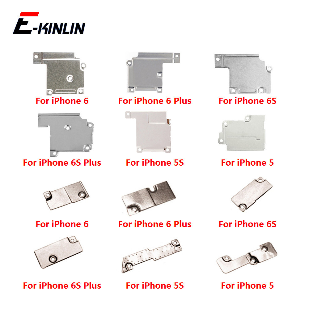 2pcs/lot For iPhone 6 6S Plus 5 5S SE 5C Lcd Touch Screen Battery Metal Plate Bracket Lock Fastening Spacer Holder