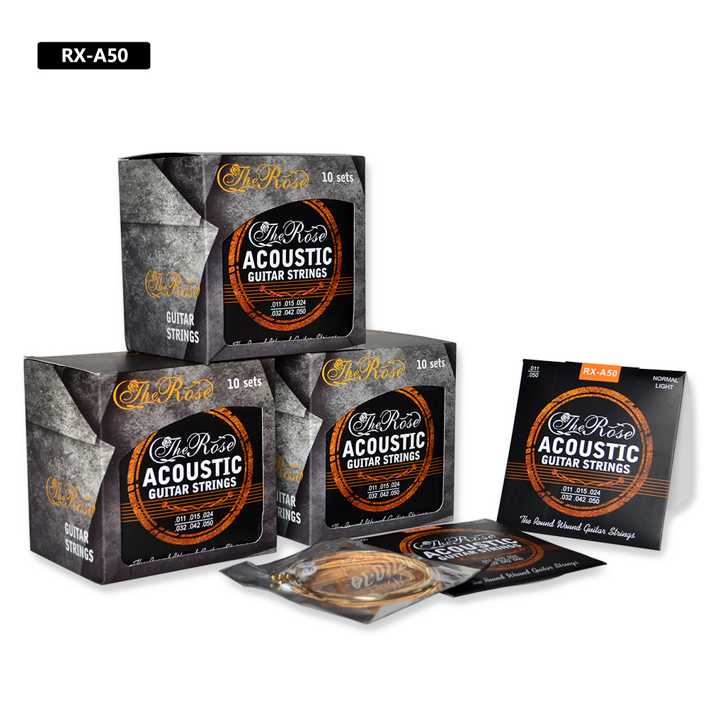 Rx A50 Acoustic Guitar Strings Set