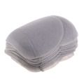 10 Pairs Gray Soft Cotton Shoulder Pads Sew-In Padding For Suits Woolen Coat