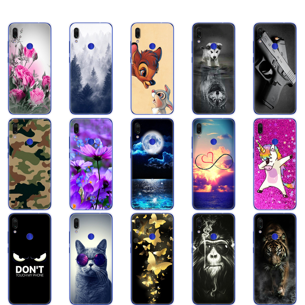 Case for Xiaomi Mi Play Cover silicon back cover for MiPlay Case Pattern Cat Coque Bag on Xiaomi Mi Play Phone Cases bumper cute