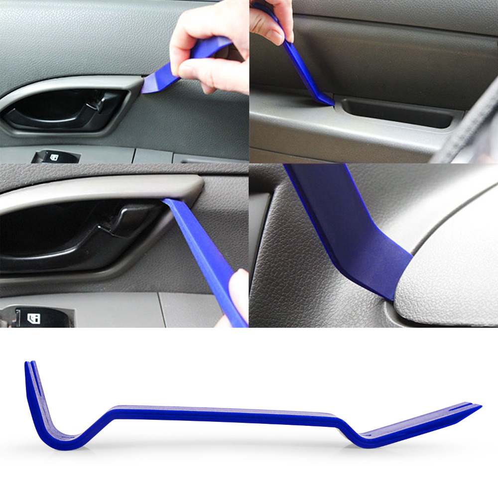 Car Removal Tools Automobile Nail Puller Radio Audio Panel Door Repairing Clip Trim Removal Pry Repair Tool Plastic