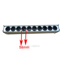 1 set of manifold (10 holes, diameter: 58mm) for solar collector, for solar water heater