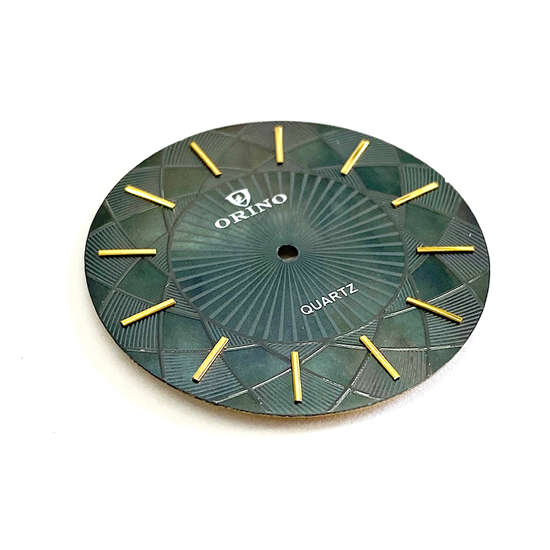 black MOP watch dials