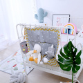 Baby Bedside Storage Bags Hanging Holder Cotton Box Sorting Split Room Large Capacity Soft Protective Diapers Bag Packs New
