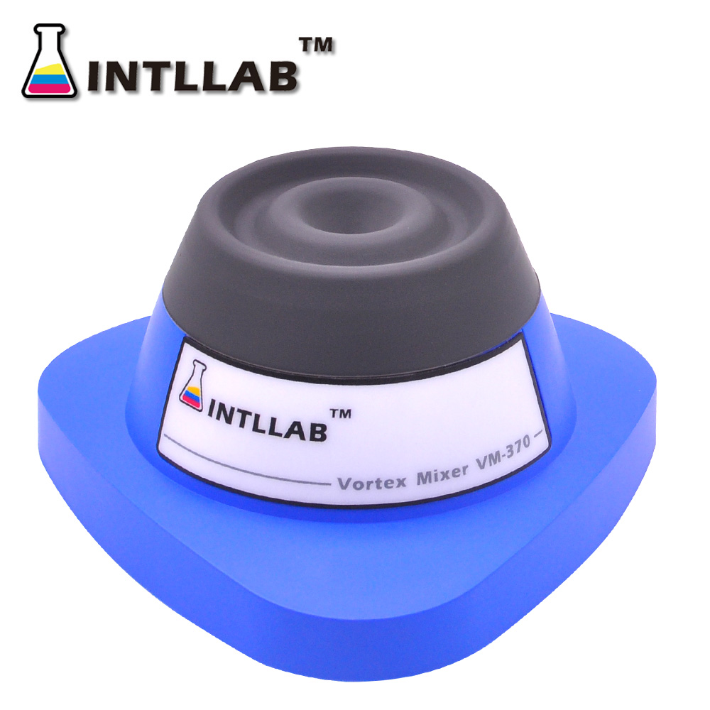 INTLLAB Lab Vortex Mixer Mini Adjustable Speed Ink Shaker Orbital Pigment Bottle Shaking Agitator Samples Mixer 2800rpm