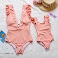 Beach Family Swimwear Mother Daughter Matching Swimsuits One-Piece Mommy and Me Bikini Dresses Clothes Mom & Baby Bathing Suits