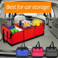 Universal Car Storage Organizer Trunk Collapsible Toys Food Storage Truck Cargo Container Bags Box Black Car Stowing Tidying New