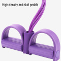 Multifunction Tension Rope Exerciser Rower Elastic Tape Tensioners Bodybuilding Apdomen Exercise Pedal Fitness Gym Home Training