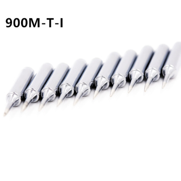 SZBFT 10 X Lead-free Replaceable 900M-T-I Soldering Iron Tips For Soldering Station free shipping