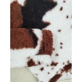 cow RTS cowhide print white black brown print KIDS SHERPA fleece pullovers boys&girls jackets coats