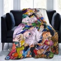 Anime Hunter X Hunter Killua Zoldyck Comic Print Blanket Soft Fleece Bedding Quilt Home Sofa Sherpa Plush Throw Blankets