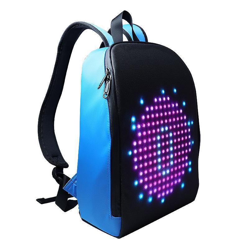 Advertising Light Led Display Backpack Smart WIFI Version APP Control Backpack