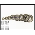 5pcs/Lot F686ZZ , F687ZZ , F688ZZ , F689ZZ Flange Bearing Thin Wall Deep Groove Ball Bearing Mini Ball Bearing Brand New