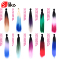 Silike Pre Stretched Easy Braiding Jumbo Braids Braiding Hair ROTECTIVE STYLE LIGHTWEIGHT 24 Inch Synthetic Hair Extensions