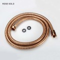 1.5m Stainless Steel Shower Flexible Tubing Hoses Bathroom Accessories Bathroom Plumbing Hose Chrome/Black/Gold/Rose Gold