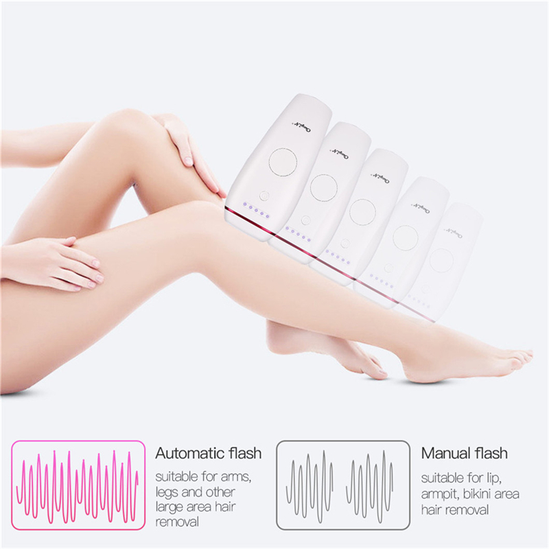 Unisex IPL Pulse Light Painless Flash Epilator Permanent Bikini Leg Hair Removal Machine Skin Rejuvenation Beauty Device