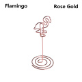 flamingo  rose gold