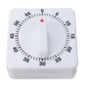 Kitchen Square Count Down Timer Cooking Timer 60 Mins Reminder Oven Baking Cooking Steaming Wind-Up Alarm Timer