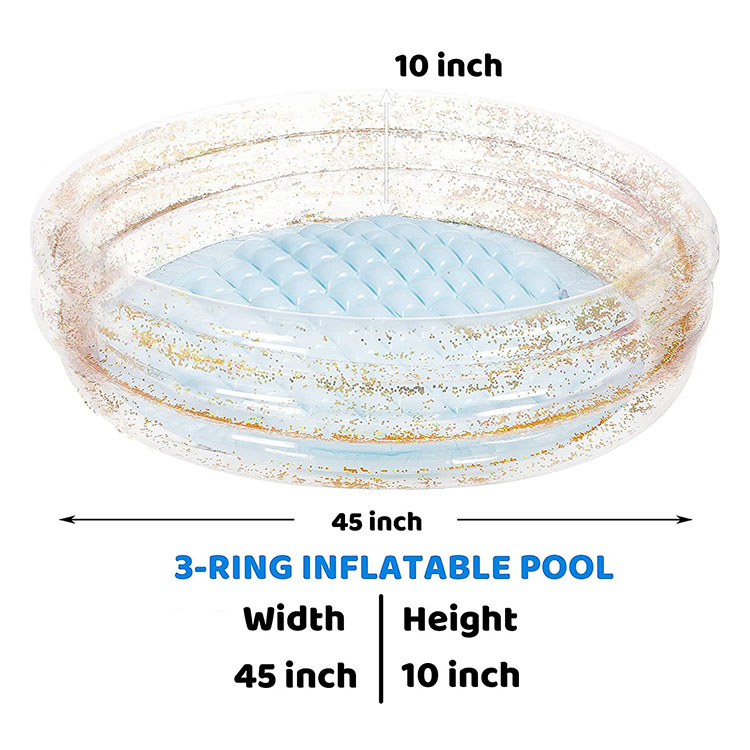 Kiddie Inflatable Swimming Pools Bath Tub Kid Pool 1