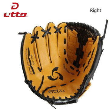 Etto New Top Quality Men Professional Baseball Glove Right Hand Male Beisbol Training Glove Kids For Match Softball HOB002Y