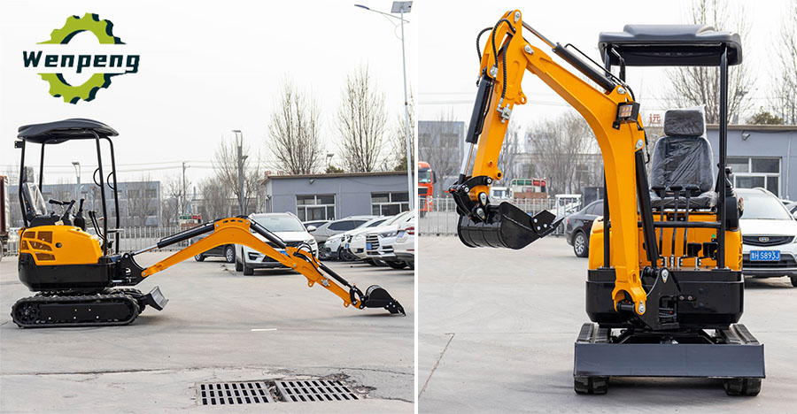 1.7 ton mini hydraulic crawler excavator photo1