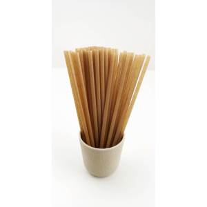 Biodegradable disposable sugarcane straw