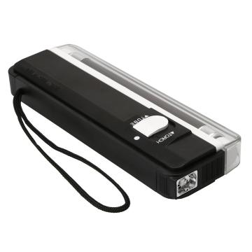2in1 Handheld UV Led Light Torch Lamp Counterfeit Currency Money Detector Bill Security Banknotes Passports