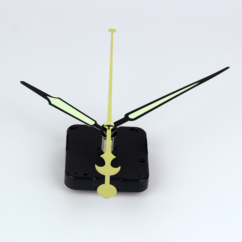 mute 12888 mechanism Quartz Clock Movement Kit with 5 style hands Repair DIY Parts clock parts accessories