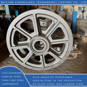 Robust Idler Wheel for Industrial Railway Use
