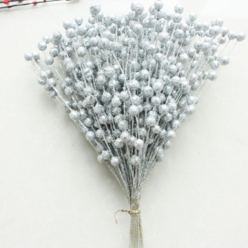 45 Pcs / Lot Christmas Decorative Artificial Pistachio Fake Flower Home Party Decorative Plastic Flower