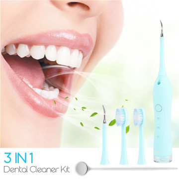 Portable Electric Ultrasonic Dental Scaler Tooth Calculus Tool Sonic Remover Stains Tartar Plaque Whitening Oral Cleaner Machine