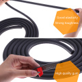 Car Door Seal 2 meter Auto Strip Big D Small D Z P B Type Waterproof Trim Sound Insulation Weatherstrip EPDM Rubber Seal Strips